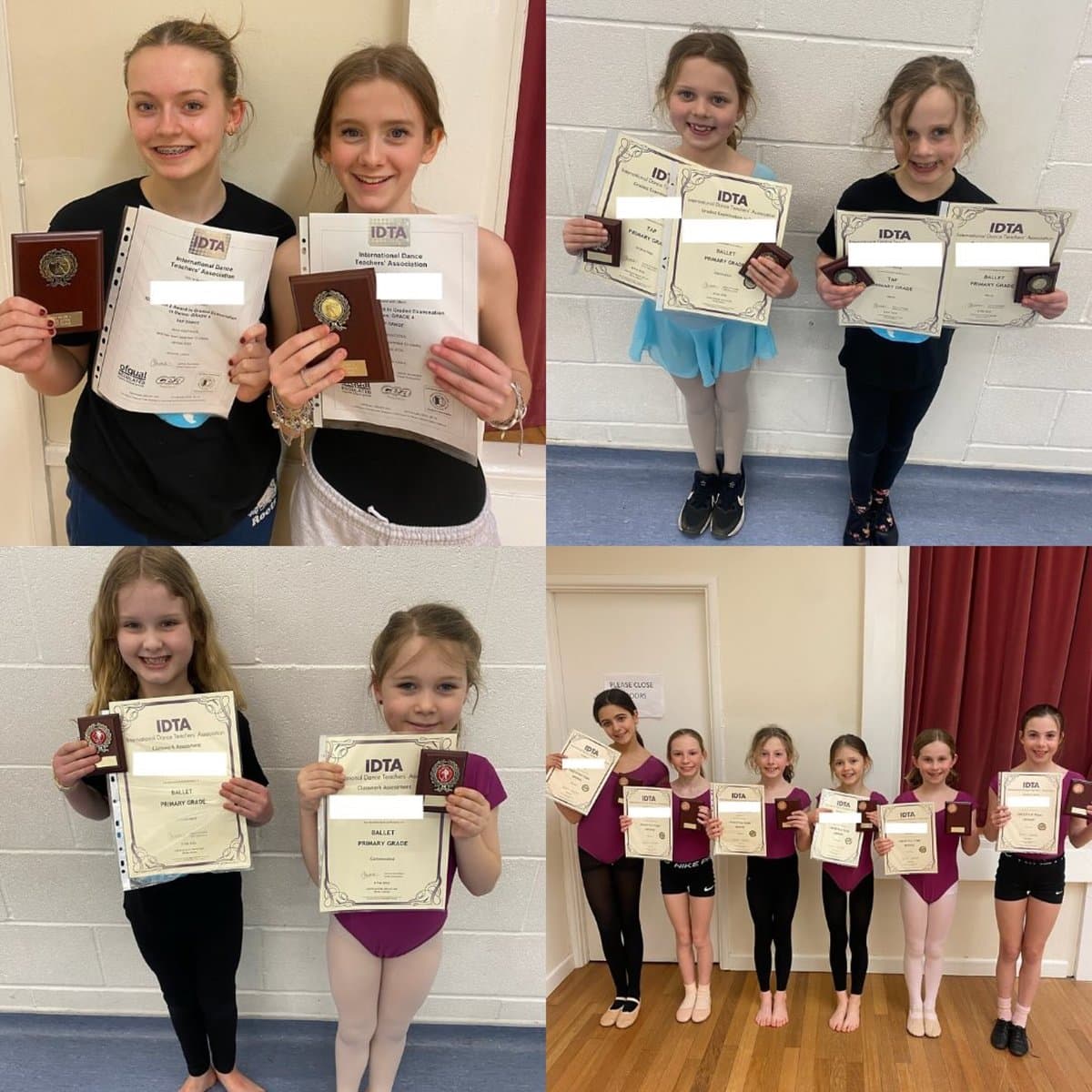 Zest Dance IDTA exam success moment